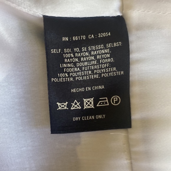 Anthropologie black white large floral print jumpsuit - Picture 8 of 8